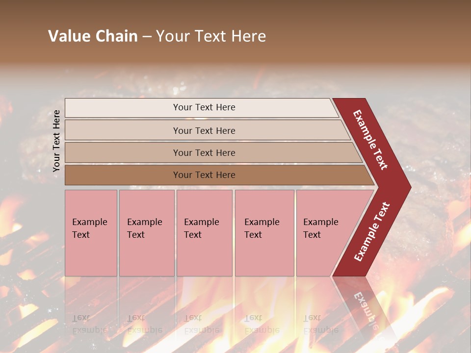 Grid Metal Smoke PowerPoint Template