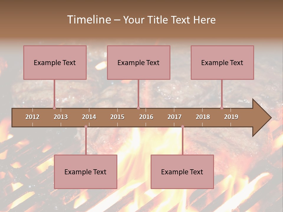 Grid Metal Smoke PowerPoint Template