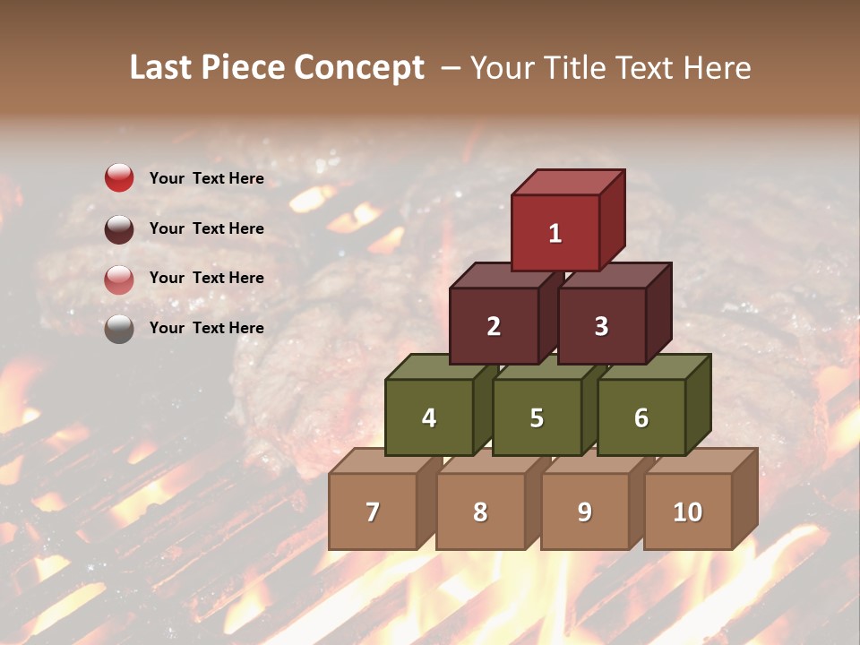 Grid Metal Smoke PowerPoint Template