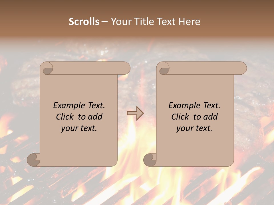 Grid Metal Smoke PowerPoint Template