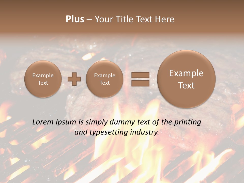 Grid Metal Smoke PowerPoint Template
