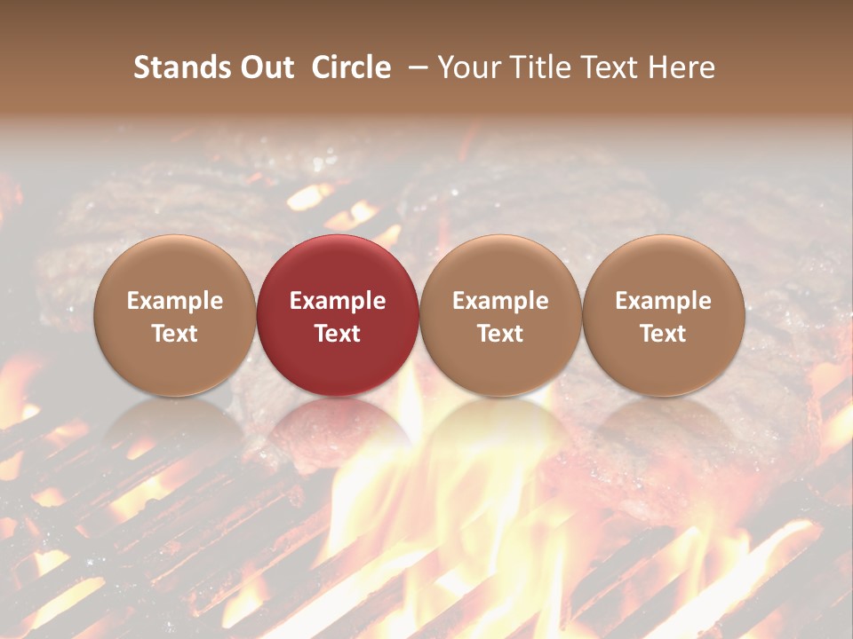 Grid Metal Smoke PowerPoint Template