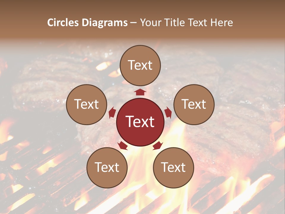 Grid Metal Smoke PowerPoint Template