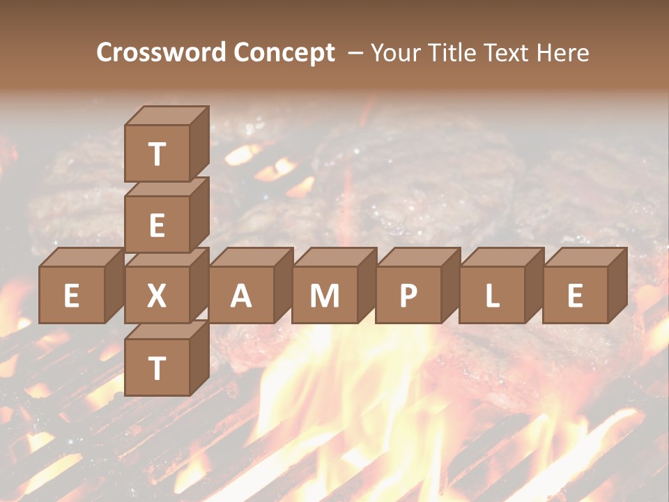 Grid Metal Smoke PowerPoint Template