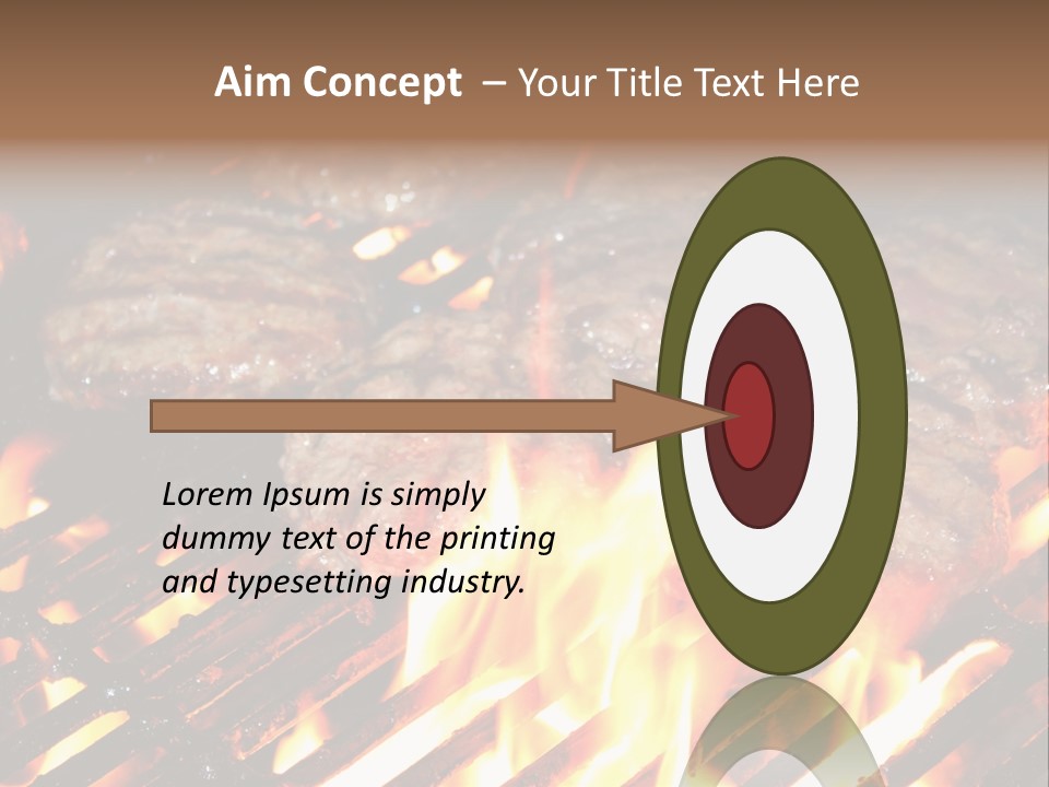 Grid Metal Smoke PowerPoint Template