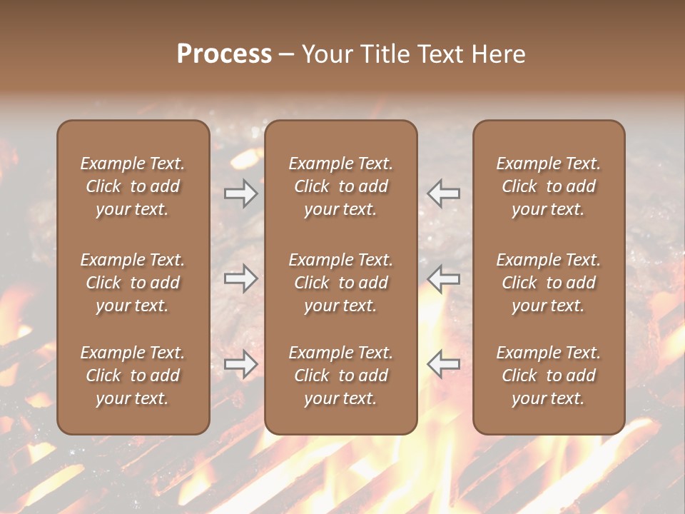 Grid Metal Smoke PowerPoint Template