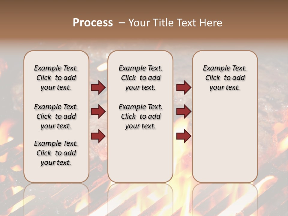 Grid Metal Smoke PowerPoint Template