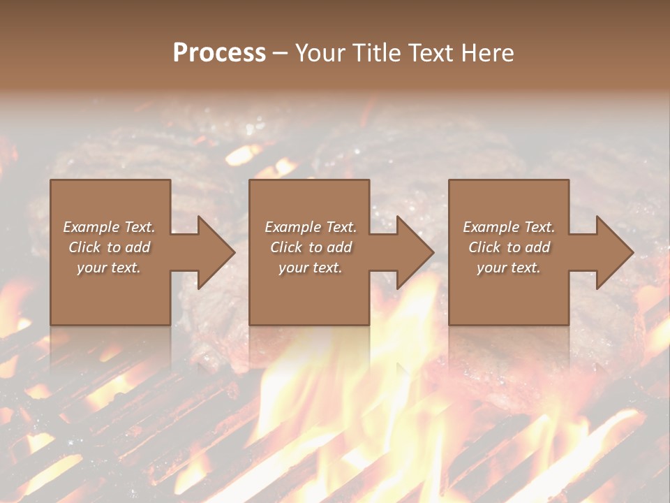 Grid Metal Smoke PowerPoint Template