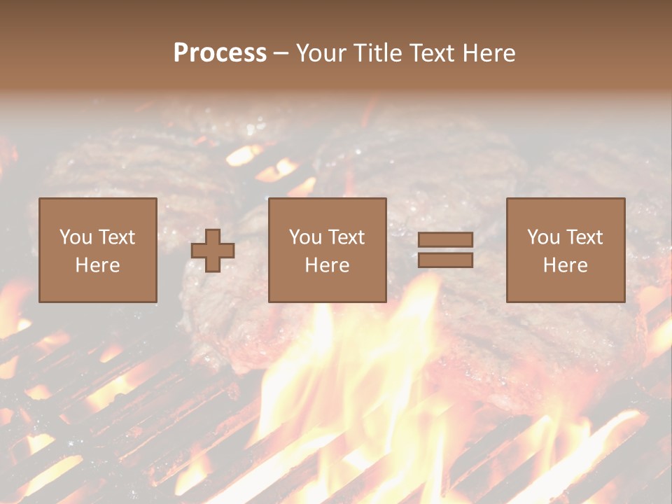 Grid Metal Smoke PowerPoint Template