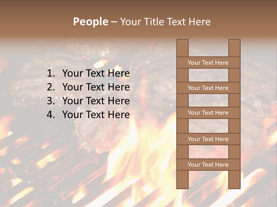 Grid Metal Smoke PowerPoint Template