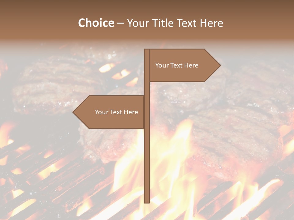 Grid Metal Smoke PowerPoint Template