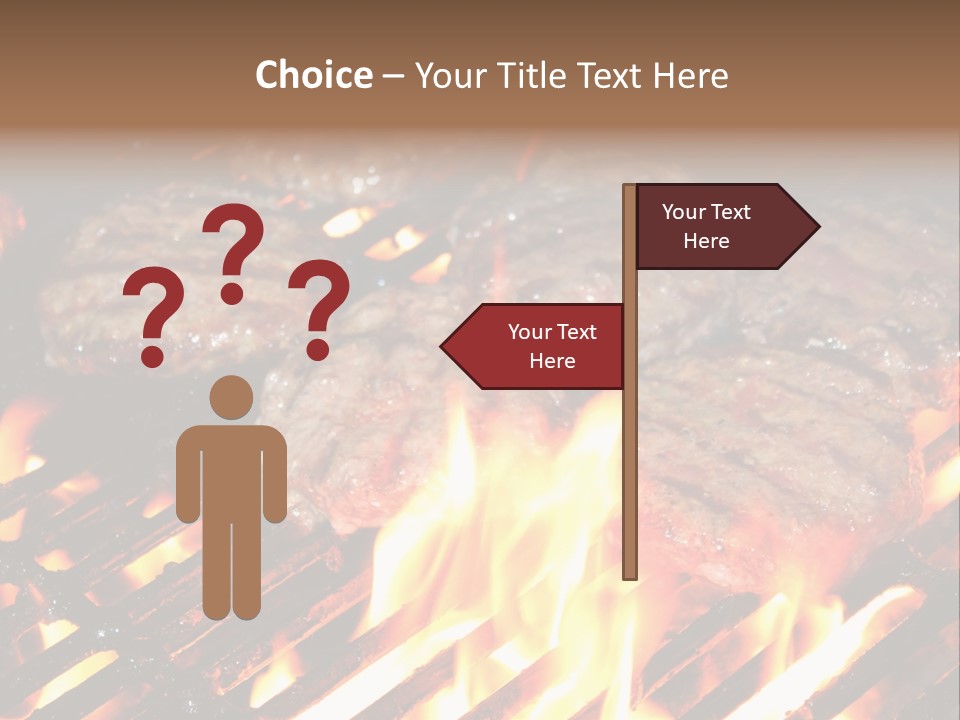 Grid Metal Smoke PowerPoint Template