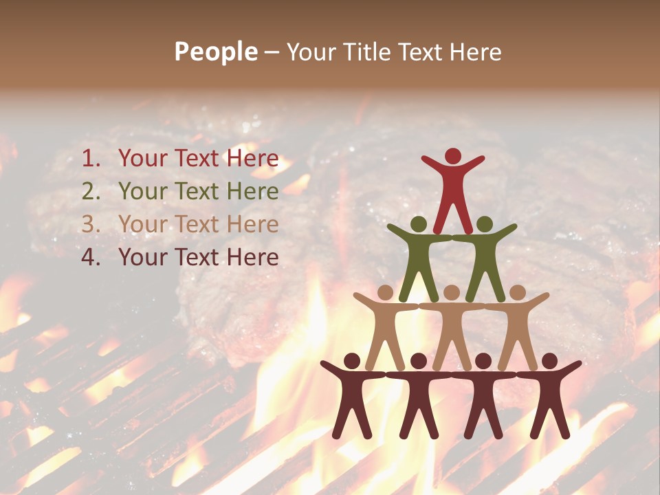 Grid Metal Smoke PowerPoint Template