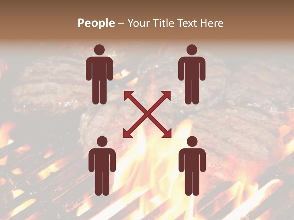 Grid Metal Smoke PowerPoint Template