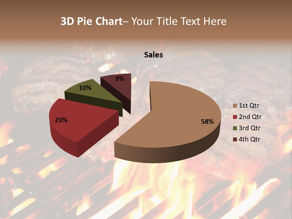 Grid Metal Smoke PowerPoint Template