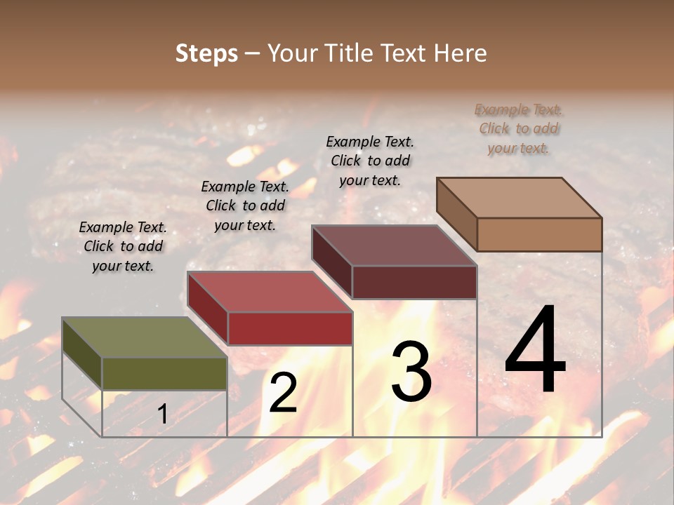 Grid Metal Smoke PowerPoint Template