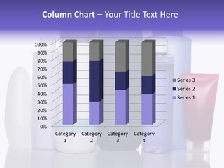 Lotion Pump Skin PowerPoint Template