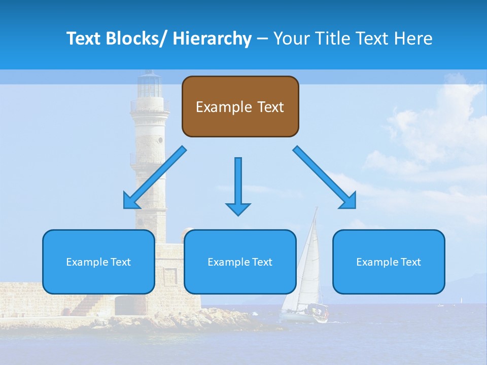 Summer Pier Stone PowerPoint Template