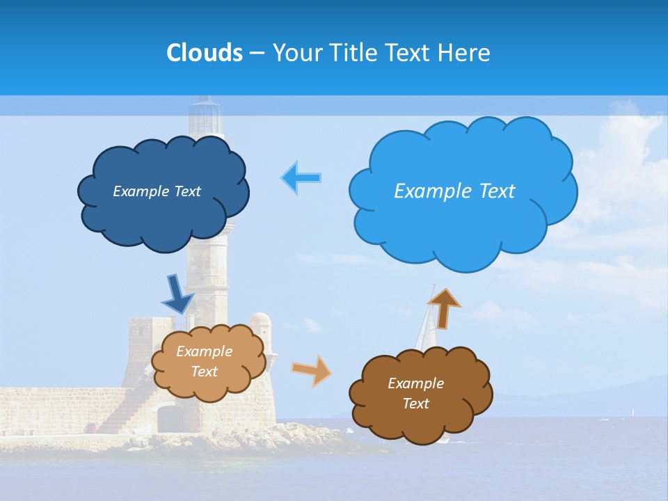 Summer Pier Stone PowerPoint Template