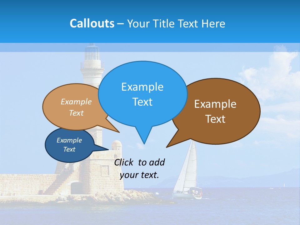 Summer Pier Stone PowerPoint Template