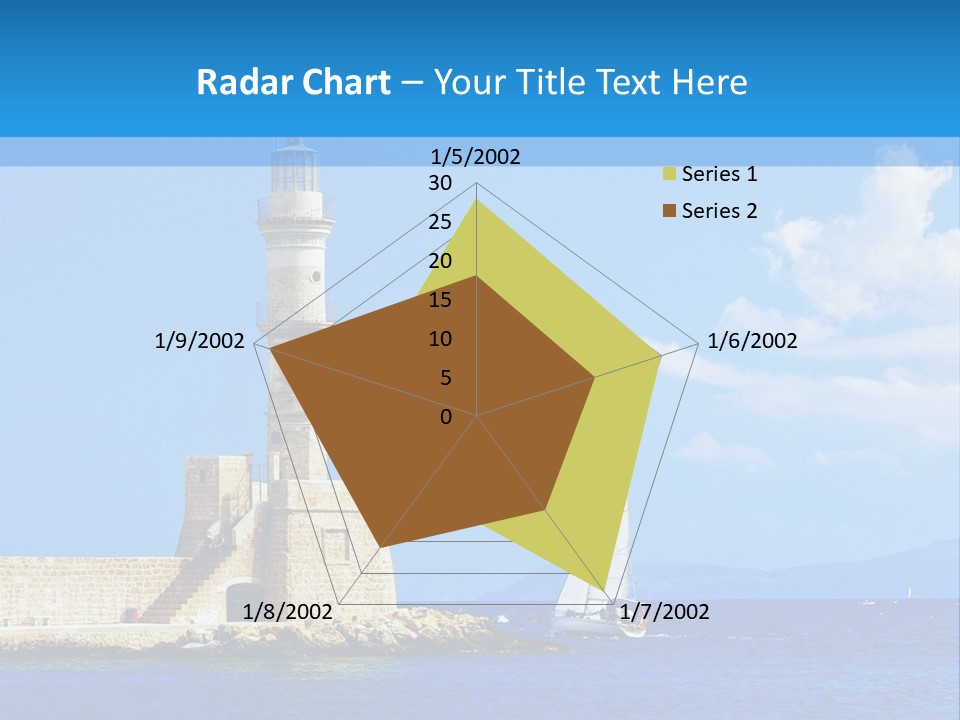 Summer Pier Stone PowerPoint Template