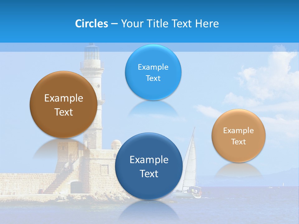 Summer Pier Stone PowerPoint Template