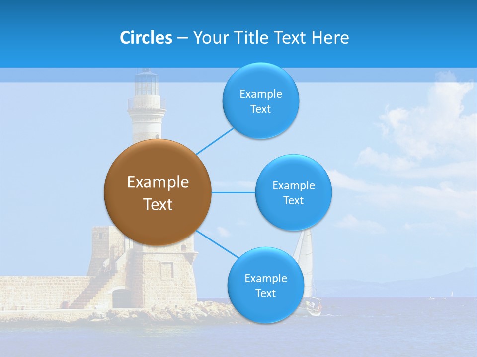 Summer Pier Stone PowerPoint Template