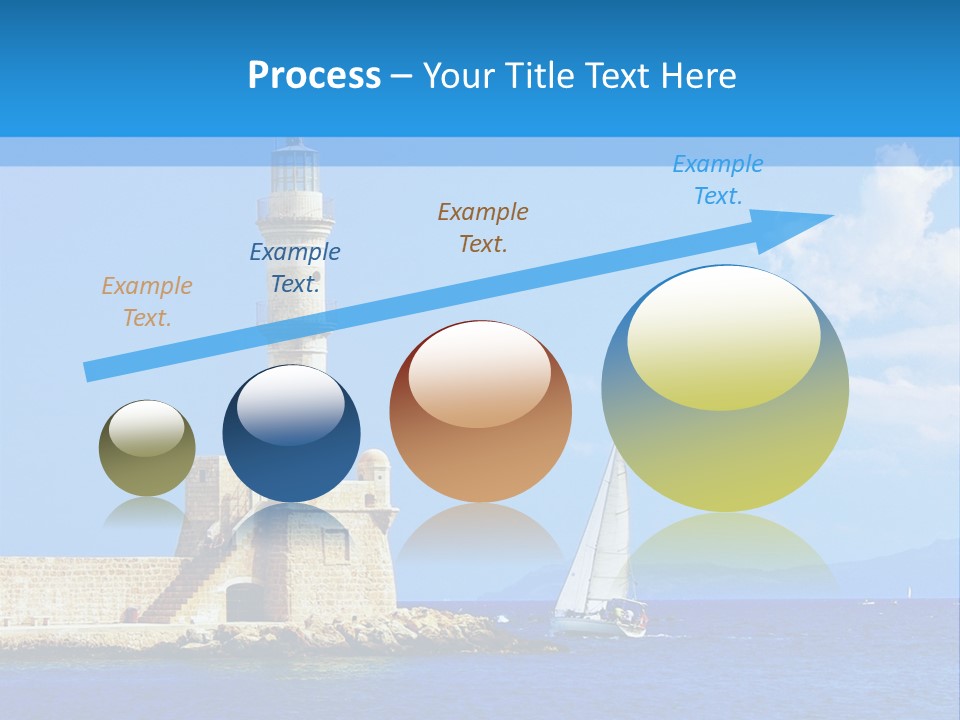 Summer Pier Stone PowerPoint Template