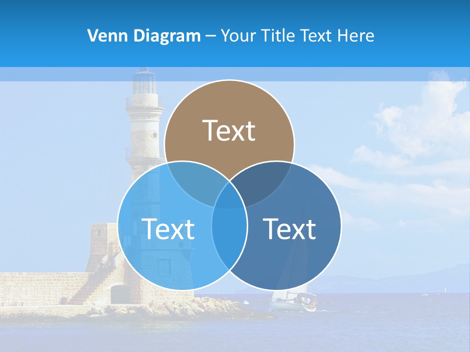 Summer Pier Stone PowerPoint Template