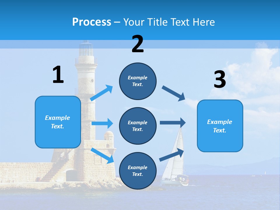 Summer Pier Stone PowerPoint Template
