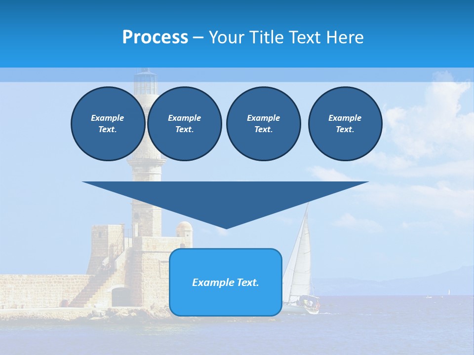 Summer Pier Stone PowerPoint Template