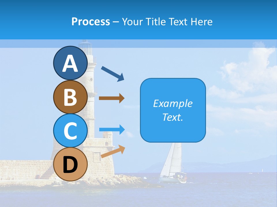 Summer Pier Stone PowerPoint Template