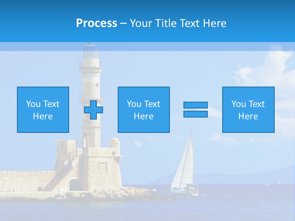 Summer Pier Stone PowerPoint Template