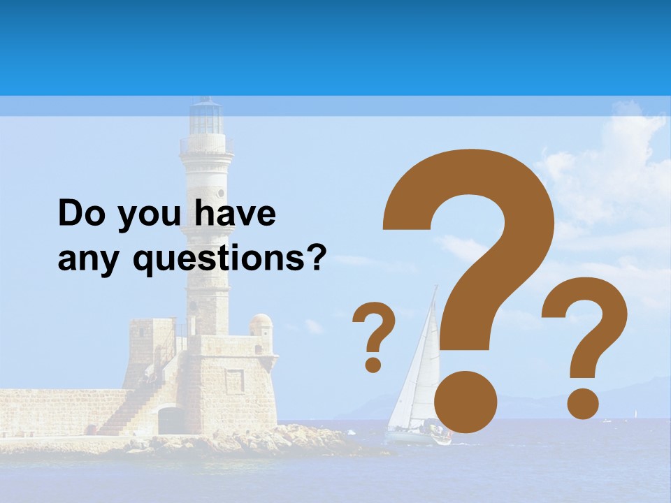 Summer Pier Stone PowerPoint Template