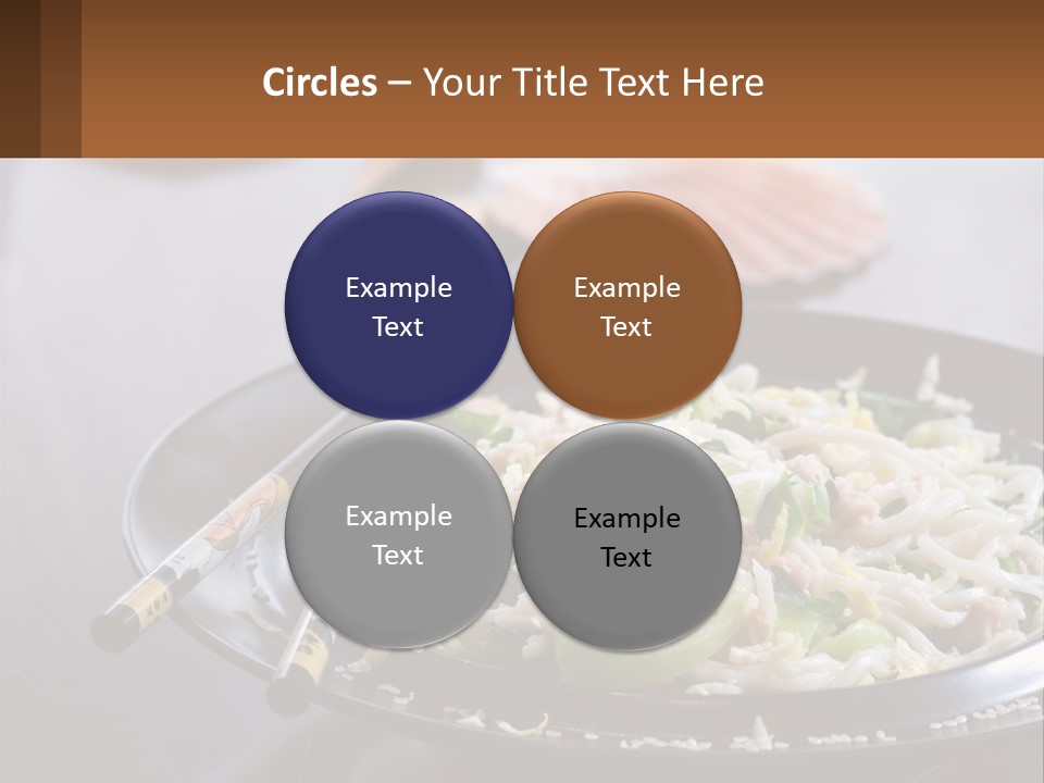 Onion Oil White PowerPoint Template