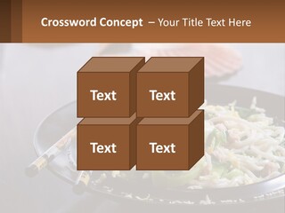 Onion Oil White PowerPoint Template