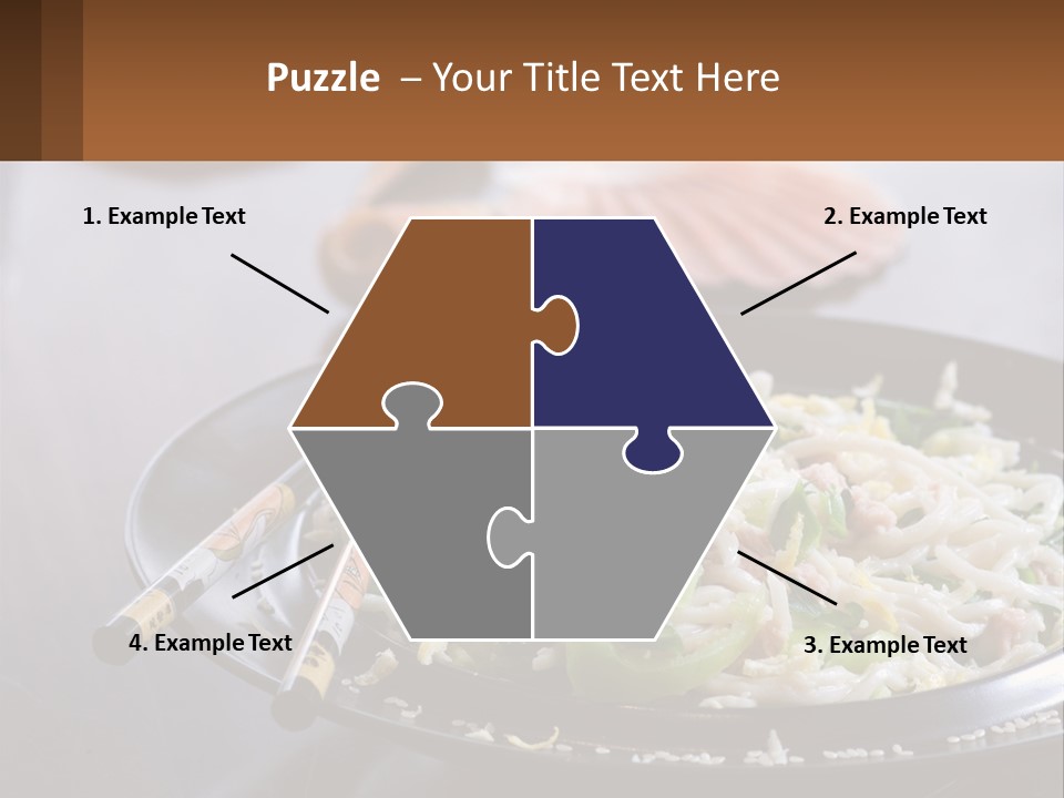 Onion Oil White PowerPoint Template