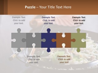 Onion Oil White PowerPoint Template