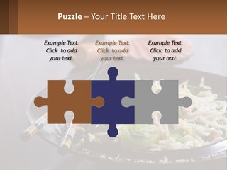 Onion Oil White PowerPoint Template