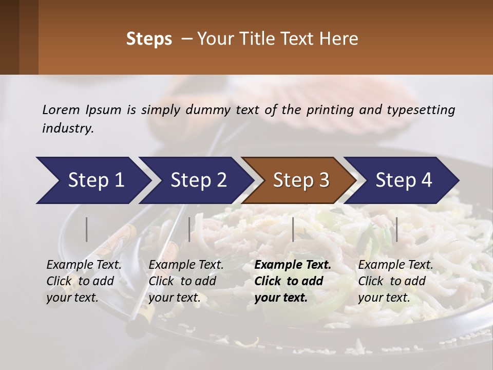 Onion Oil White PowerPoint Template