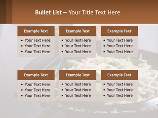 Onion Oil White PowerPoint Template