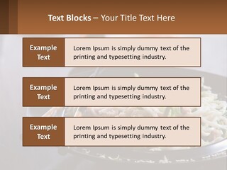 Onion Oil White PowerPoint Template