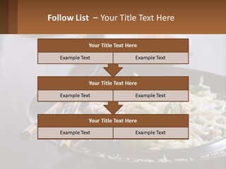 Onion Oil White PowerPoint Template