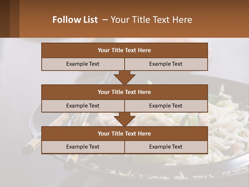 Onion Oil White PowerPoint Template