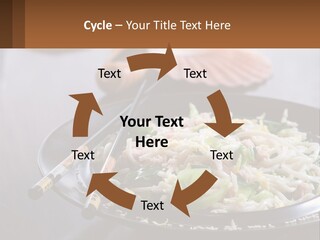 Onion Oil White PowerPoint Template