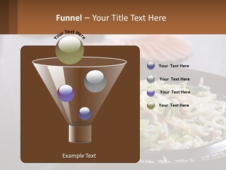 Onion Oil White PowerPoint Template