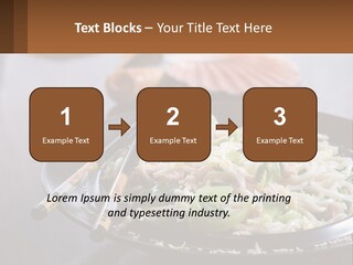 Onion Oil White PowerPoint Template