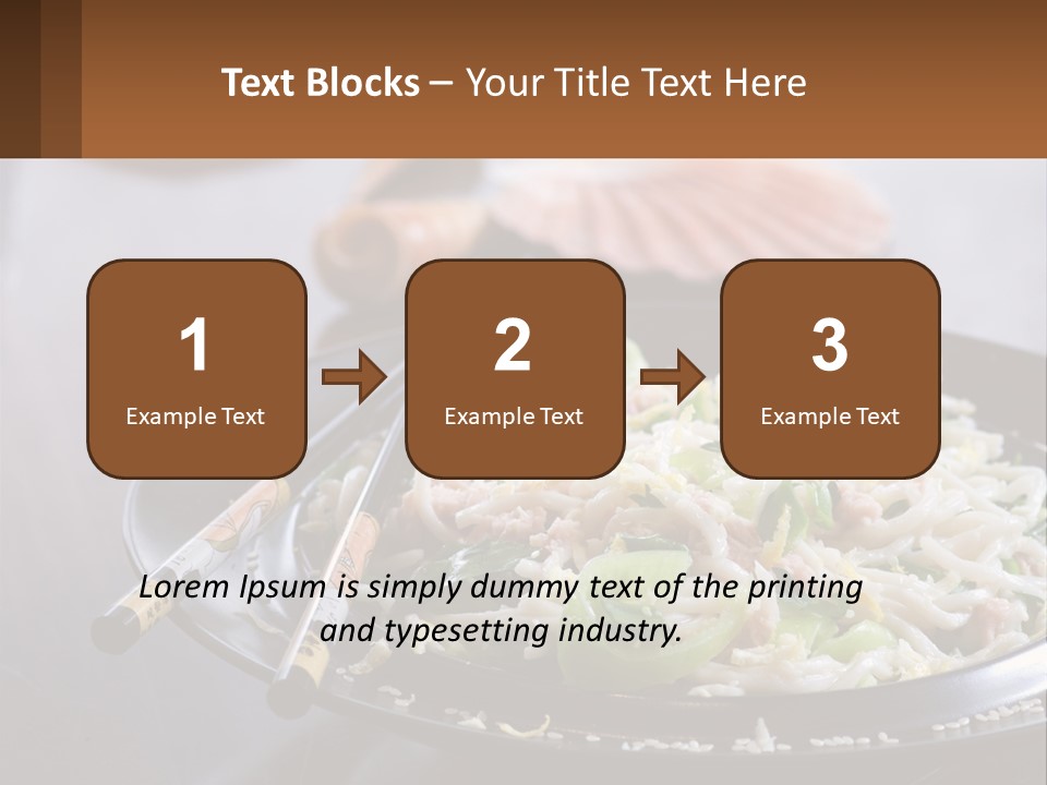 Onion Oil White PowerPoint Template