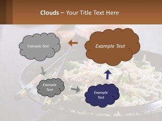 Onion Oil White PowerPoint Template