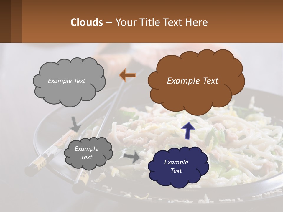 Onion Oil White PowerPoint Template